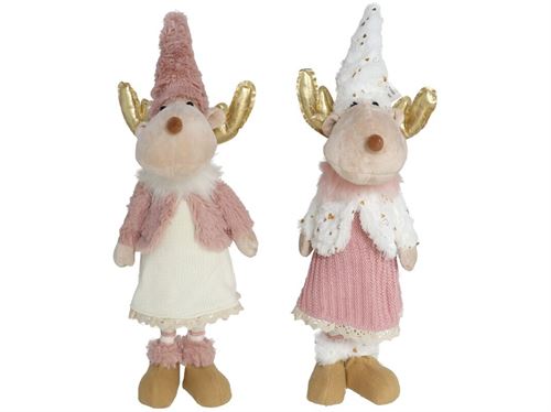 86088 RENA MENINA ROSA 2SORT 19X11X44CM