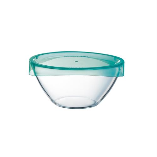 9313672 SALADEIRA VIDRO C/TAMPA 17CM LUMINARC