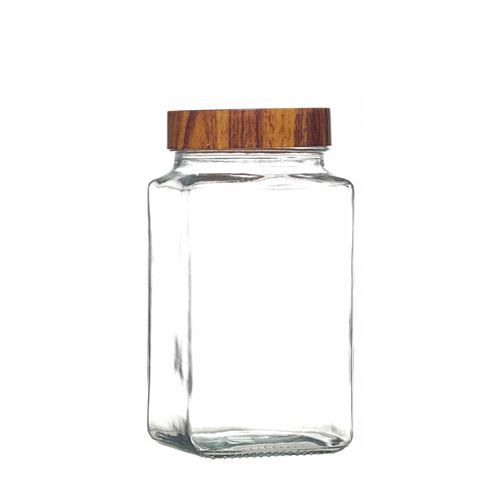 31737 FRASCO VIDRO 2LT DEC.WOODEN