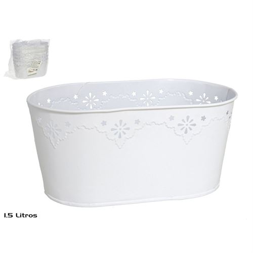 035512 FLOREIRA BALDE OVAL LORRAINE 1.5L 23X13X11CM