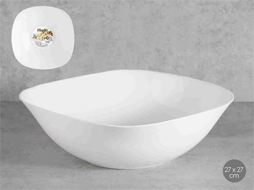 92486 TAÇA QUADRADA EM OPAL 27CM