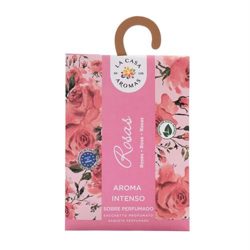 048631 SAQUETA PERFUMADA ROSAS 100ML