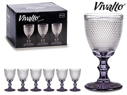 66395 COPO VIDRO PE ANTRACITE 24CL CX6