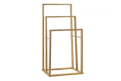 PB-185385 TOALHEIRO BAMBU 41X23X82 3 ALTURAS NATURAL