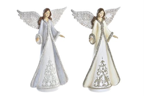 NV-198131 FIGURA RESINA 19X9X29,5 ANJO 2 SORT