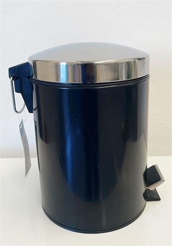 BALDE INOX PRETO 5LT 20X28CM 