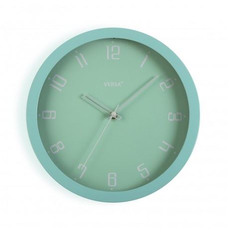 18560814 RELOGIO VERDE MENTA 30CM