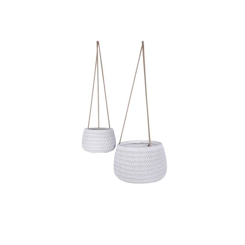 19x19x13cm; 30x30x20cm; corda: 80cm