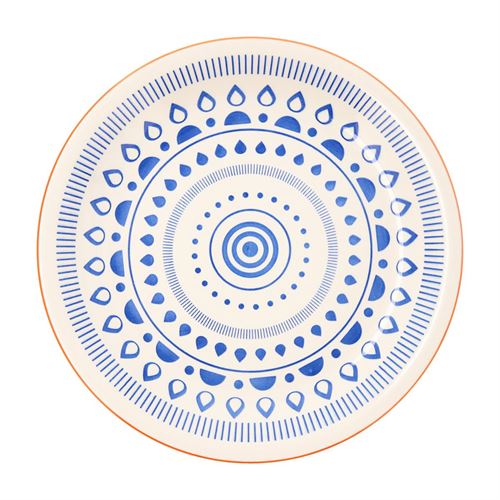 8074000 PRATO SOBREMESA 27CM VITA TRIBAL