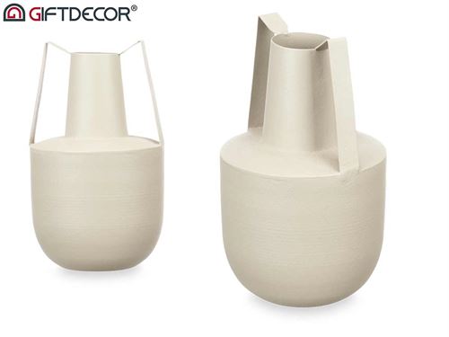 90895 JARRA AÇO ASA DUPLA CASTANHO CLARO 25CM