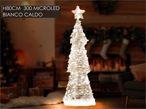 429146 ARVORE NATAL LUMINOSA 80CM 300MICROLED