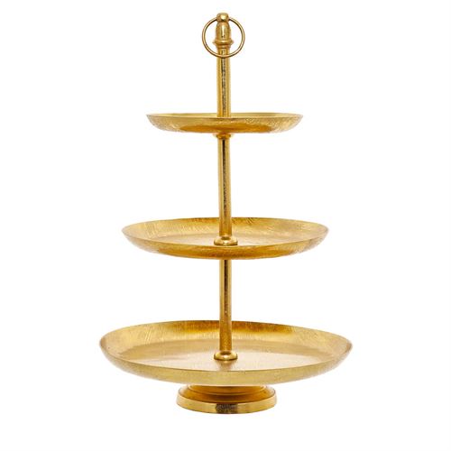 88750 ALUMÍNIO DECORATIVO - PRATO 3 NIVEIS C 36,00 L 36,00 A 56,00