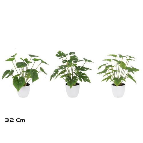 207070 VASO PLANTA ARTIFICIAL 32CM