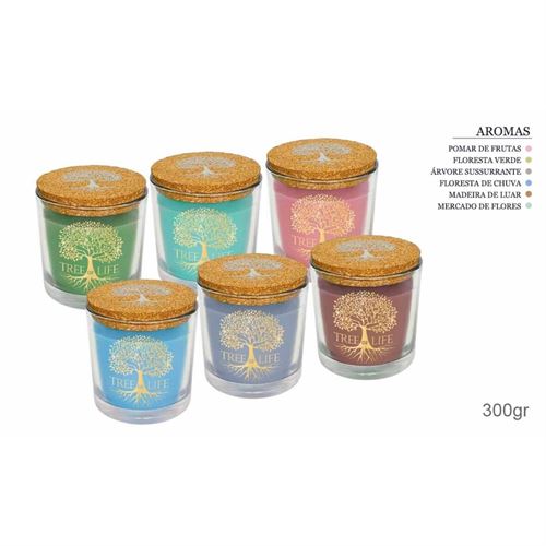 VV-75488 VELA ARVORE DA VIDA 300GR 6AROMAS