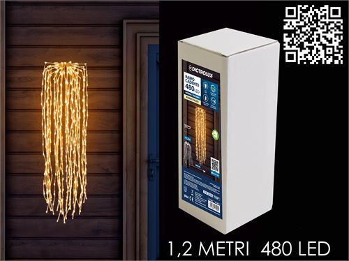 450954 RAMO 1,2MT C/480LED BRANCO QUENTE