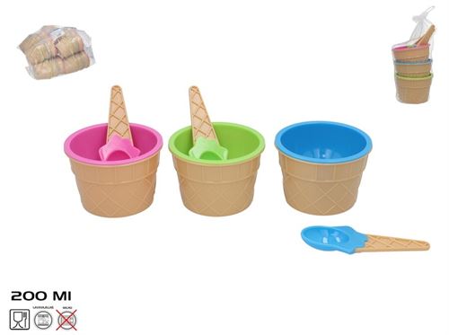 548388 TAÇA GELADO 3PÇS 450ML