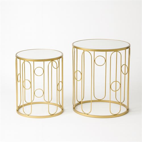 127034727 MESA APOIO METAL DOURADO SET2 38X52-32X48CM