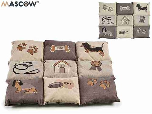 CAMA PARA ANIMAIS 80 x 56 x 7,5 cm.