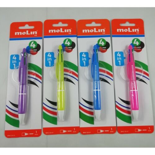 BMC120-01 MOLIN BLISTER C/1 CANETA RETRATIL 4EM1