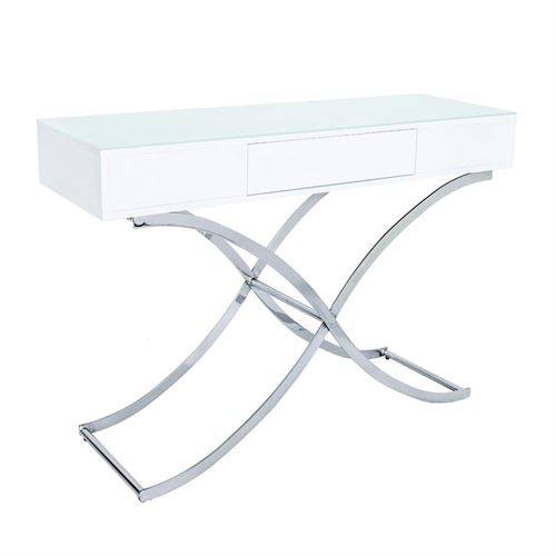 13179171 CREDENCIA INOX C/ TAMPO VIDRO 120X40X80CM