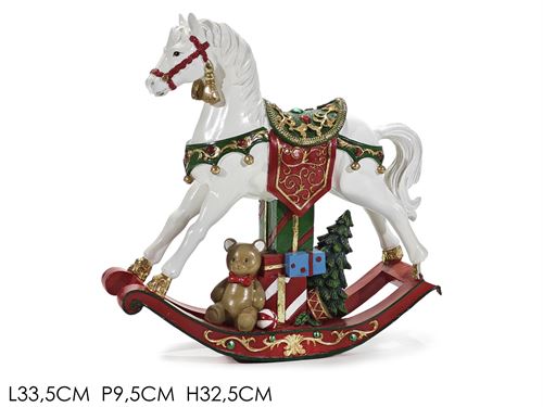 447402 CAVALO BALOIÇO 33CM