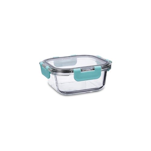 5425991 CAIXA HERMETICO VIDRO 13,7X13,7X6,4CM 52CL PURITY-QUID