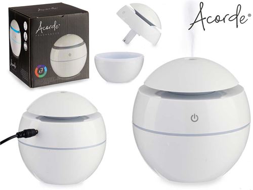 HUMIDIFICADOR LED 130ML BRANCO