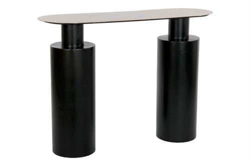 MB-205296 CONSOLA FERRO 107X36X78 DOURADO