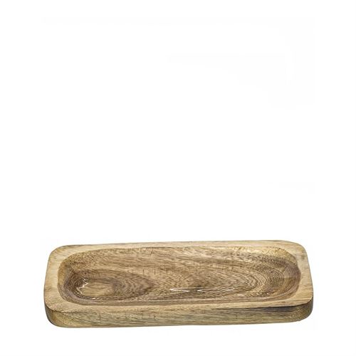 TAÇA MADEIRA 30X14CM