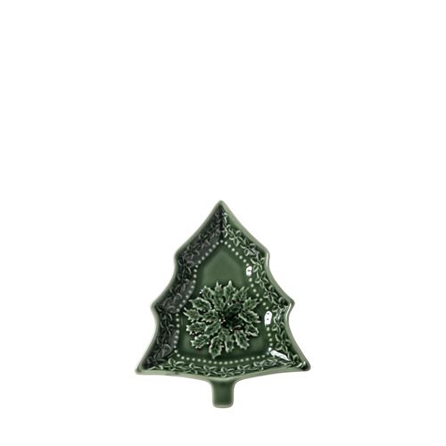24749 TAÇA PINHEIRO AZEVINHO CERAMICA 18X15CM