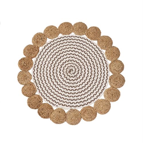 CARPETE NATUR V YUTE NATURAL 90 X 90 X 0,50 CM