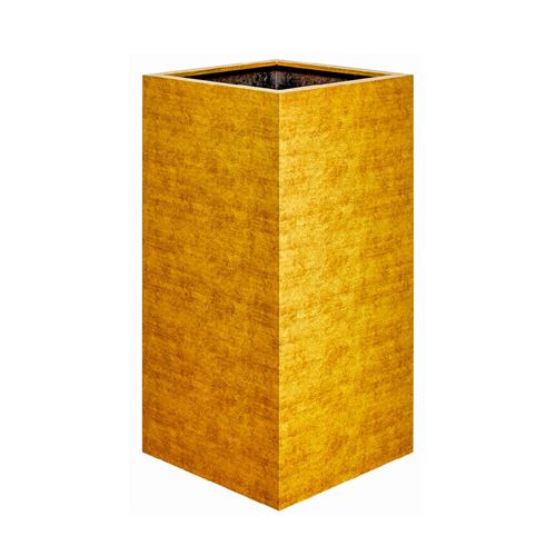 45171 VASO OLD GOLD 35X35X70 CMS