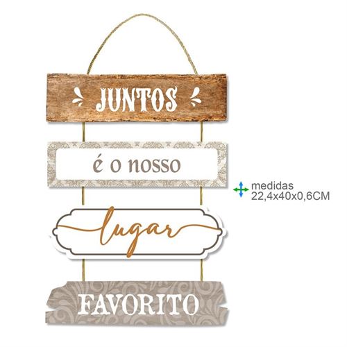 BD-78980 PLACA PAREDE MDF 22,4X0,06X40