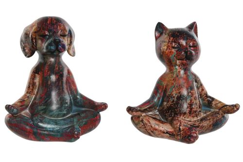 FD-210674 FIGURA RESINA 20X13,5X22,5 ANIMAL 2 MOD.