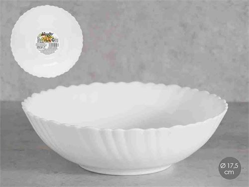 93385 TAÇA CLASSICO ONDAS OPAL 17,5CM