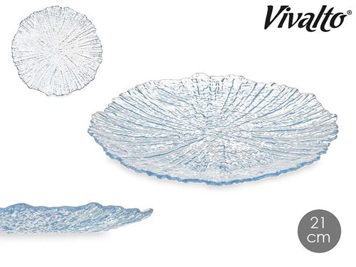89553 PRATO VDR POSTRE 21CM AZUL