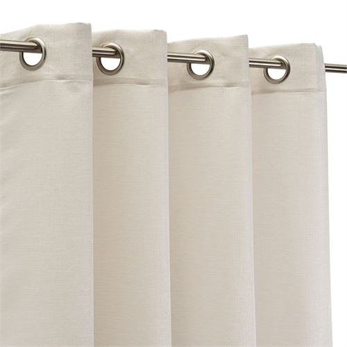806646 CORTINA JACQUARD _amp_ FIBRA BRILHANTE LUZ 140 X 260 CM