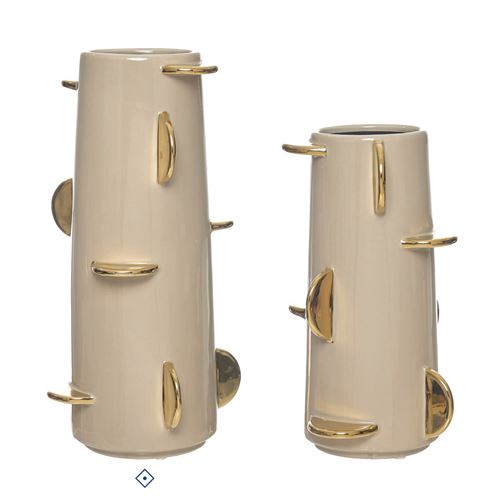 JARRA CERAMICA DECORATIVA C 20,00 L 20,00 A 41,00
