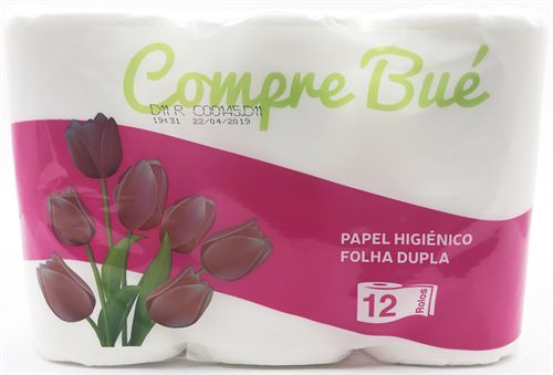 PAPEL HIGIÉNICO ECO 12 ROLOS