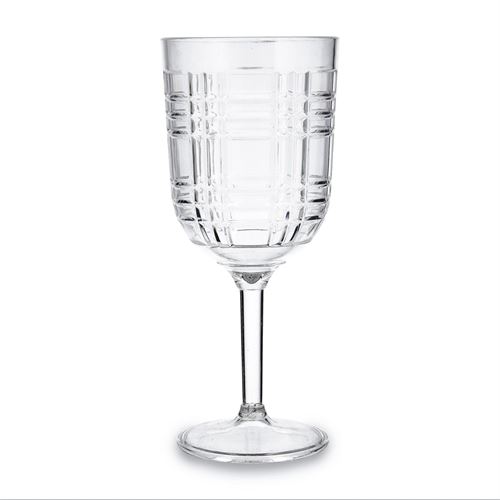 7095003 CÁLICE VINHO ACRILICO 42CL TRANSPARENTE