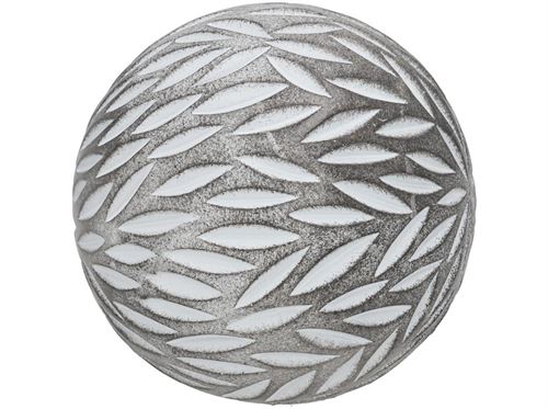 396897 BOLA DECO KERANI 10.1X10.1X10.4 CM RESINA