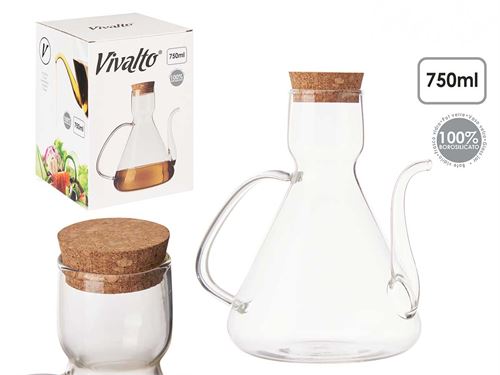 11086 GALHETEIRO BORISIICATO TAMPA CORTIÇA 750ML