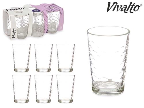 81903 CONJUNTO 6 COPOS CIRCULOS 200ML
