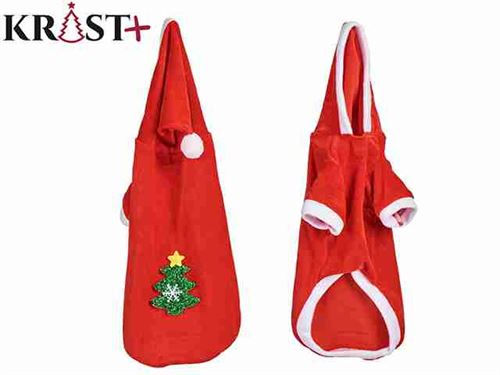 TRAJE ANIMAL ESTIMAÇÃO PAI NATAL MAXI