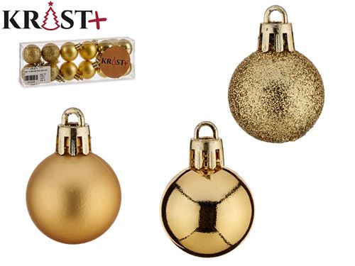 91203 BOLA NATAL OURO 3CM SET12