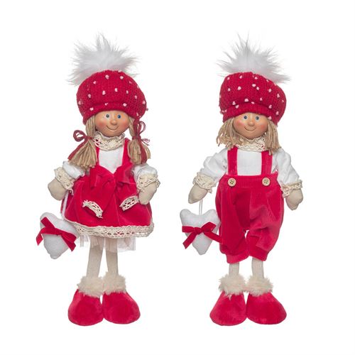 81725 NATAL - BONECO TECIDO - CRIANÇA ELE/ELA C 15,00 L 10,00 A 38,00