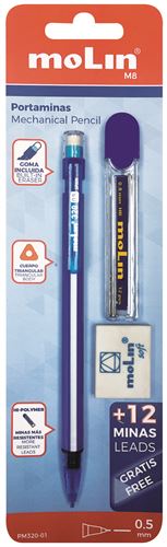 PM320-01-05 MOLIN BLISTER 1 LAPISEIRA  MINAS 0,5MM