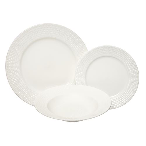 SERVIÇO PORCELANA BRANCO 18PÇS