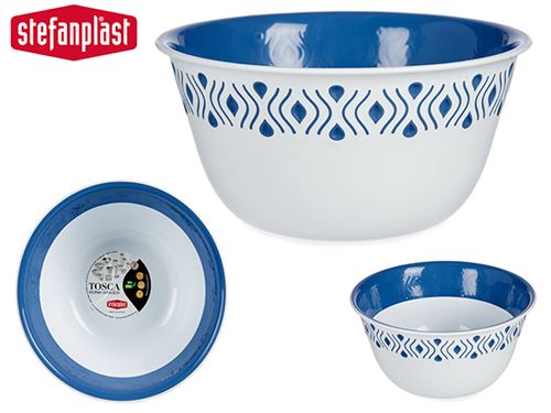 TIGELA PLASTICA 19CM AZUL