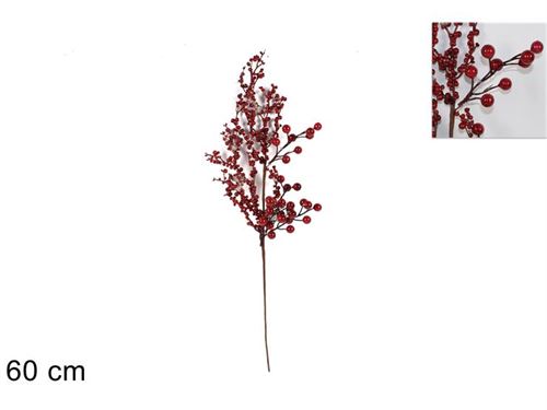 968426 HASTE BAGAS VERMELHA 60CM